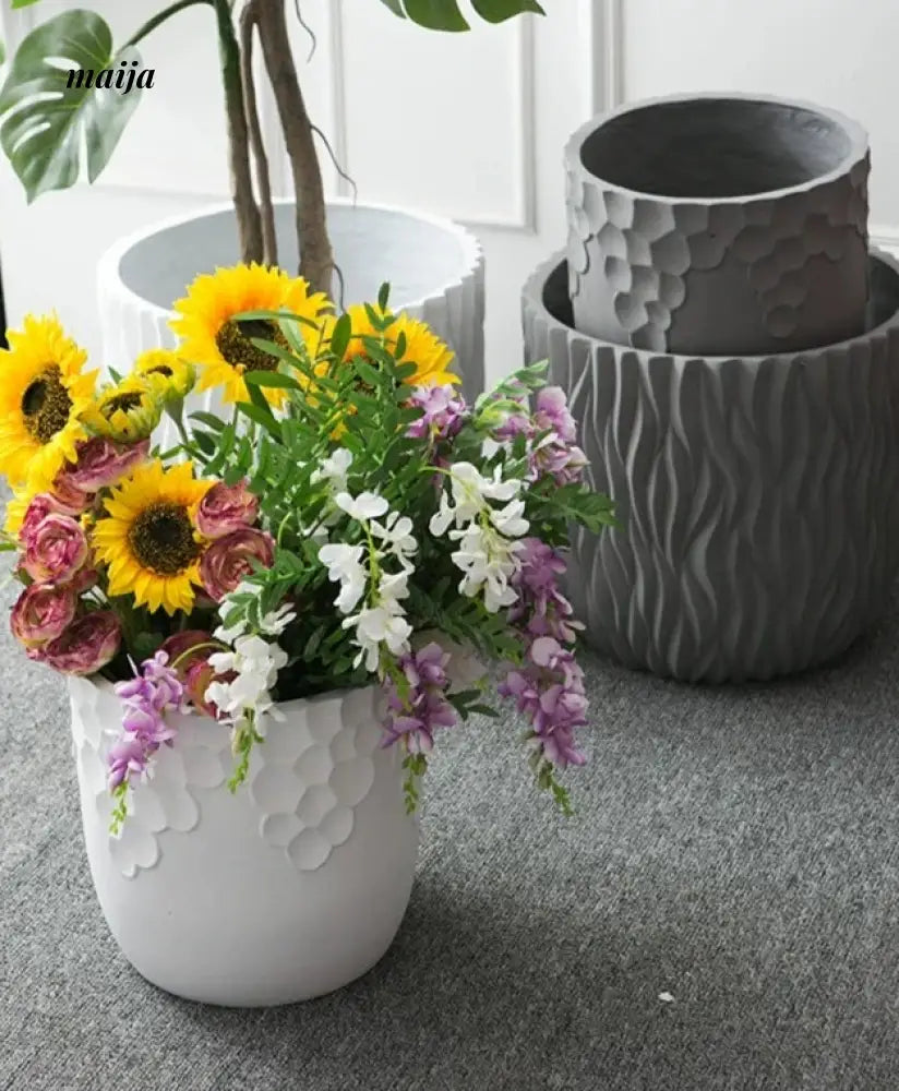 Rocco Nordic Style Gazebo Floor Decor Flower Pot from maija