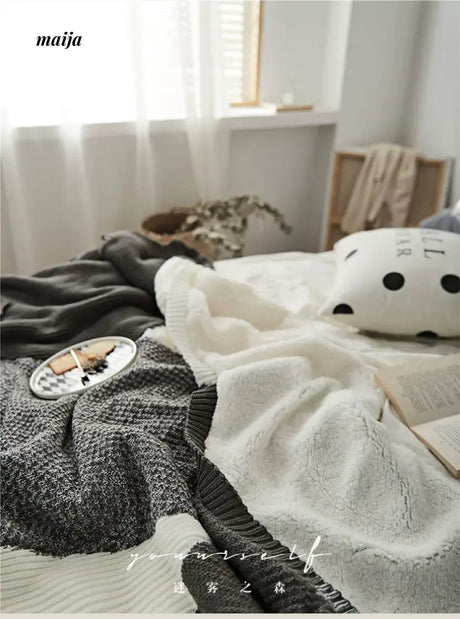 MISTYWOOD Warm Plush Sofa Duvet for Sleep from MISTYWOOD