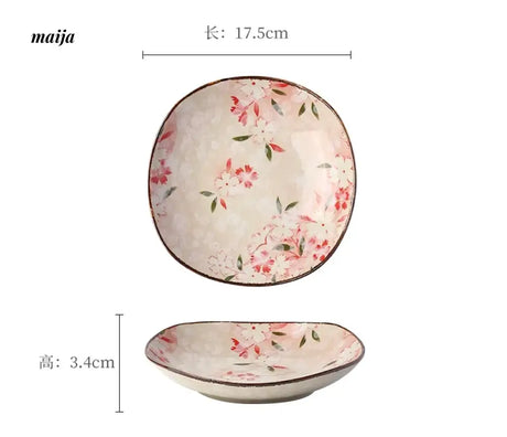 MOSE Japanese Square Plate from MOSE
