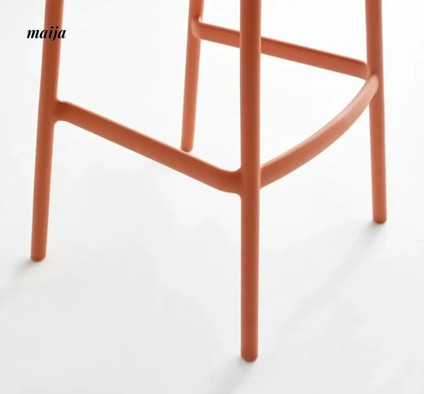 Lotus Plastic Bar Stool