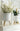 Nordic White Villa Flowerpot from maija