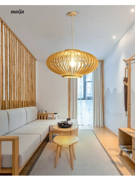 ZHONGSHAN Modern Wooden Ceiling Lamp Japanese Style from ZHONGSHAN
