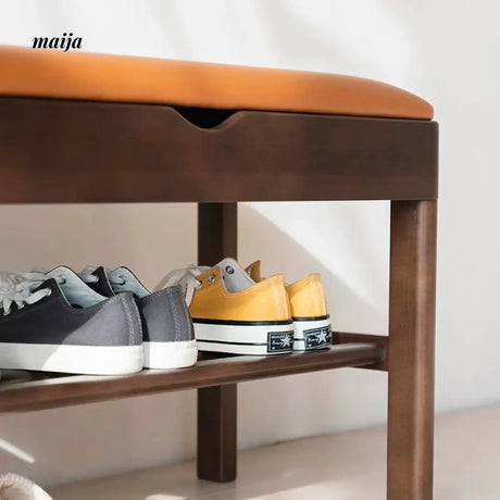 Flynn Shoe Changing Bench with Storage from maija