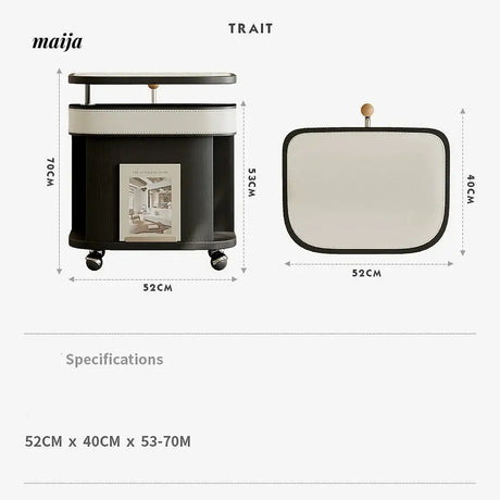TIDELEADER Richard Dining Cart from TIDELEADER