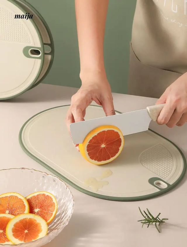 Oval Compact Chopping Board from maija