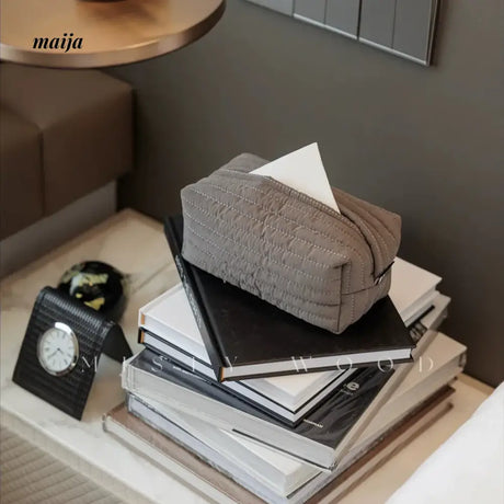 MISTYWOOD Cotton Paper Storage Tissue Box from MISTYWOOD