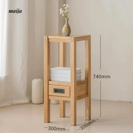 Jaime Solid Wood Side Table from maija