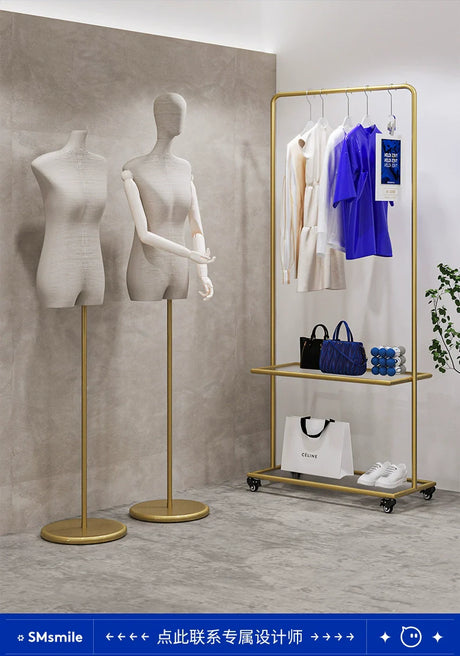 SM Stella Stainless Steel Clothing Prop Stand from SM