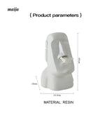 Stone Face Tissue Box from maija