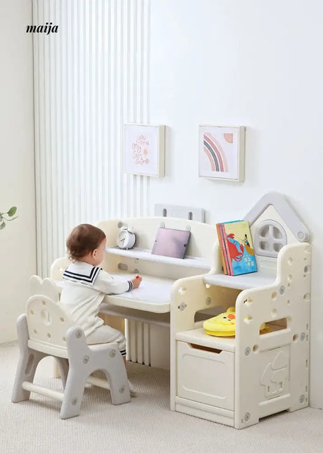 MIGOBEAR Kindergarten Children Learning Desk and Chair MGX-ETZ001 from maija
