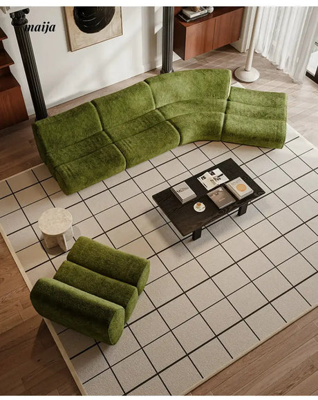 SMALL HIBISCUS Bamboo Modular Sofa from SMALL HIBISCUS
