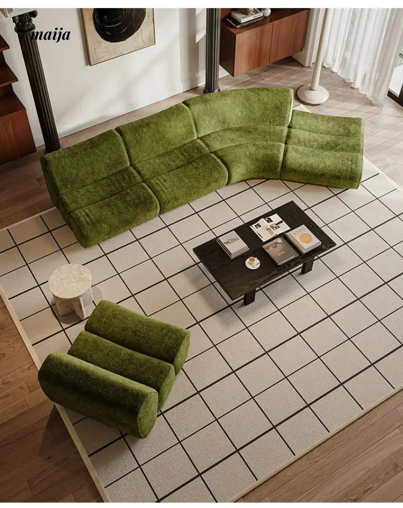 SMALL HIBISCUS Bamboo Modular Sofa from SMALL HIBISCUS