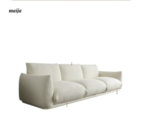 DOSMARS Ella Cream Sofa with Linen from DOSMARS