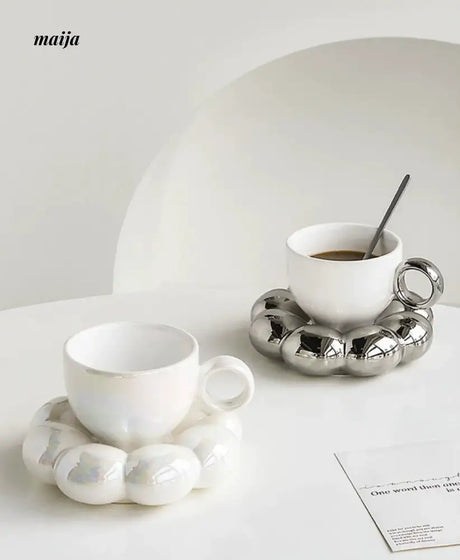 LIVETAI High-Quality Silver Glass Set from maija