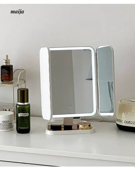 MELONGIRL Folding Storage Box with Light from MELONGIRL
