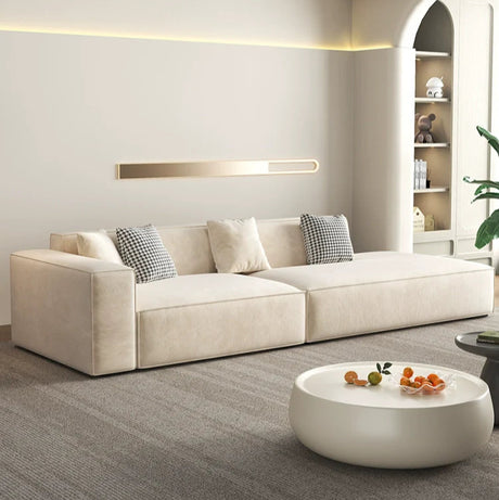 LATE AUTUMN Modern Scandinavian Minimalist Cream Sofa from LATE AUTUMN