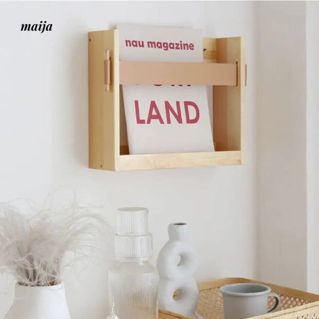 WULIHOME Magazine Storage Rack with Partition from WULIHOME