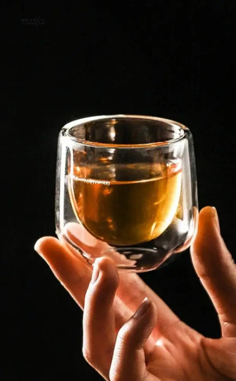 Flower Heat Resistant Glass Tea Set with Tray from KIMACHI