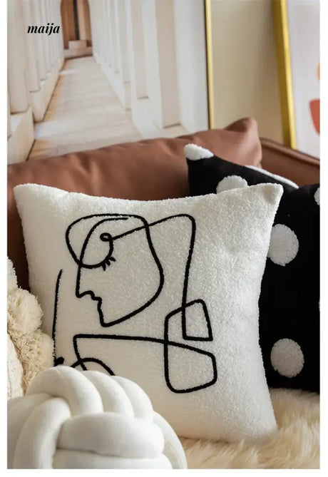 MISTYWOOD High-Grade Abstract Pillow Sleeve from MISTYWOOD