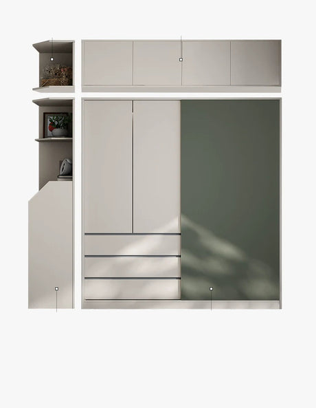 AIWO Ronan Modern Sliding Door Wardrobe with Ample Storage from AIWO
