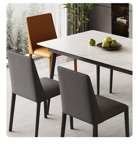 DIPU Matilda Retractable Rock Plate Dining Table from DIPU
