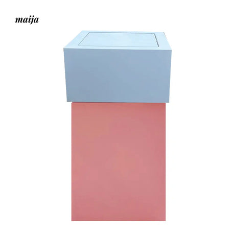 MUSN Cream Wind Trash Bin from MUSN