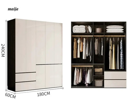 MEIHOUSE Minimalist Bedroom Storage Cabinet from MEIHOUSE
