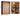MEIHOUSE Antique Style Walnut Bedroom Large Wardrobe Cabinet from MEIHOUSE