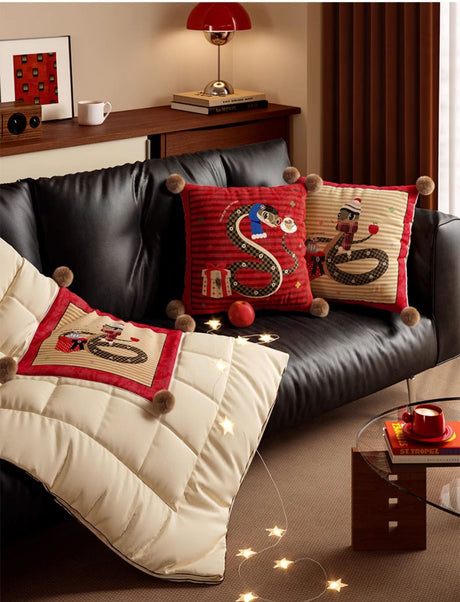 VANT Esmeralda Luxurious Velvet Travel Pillow Blanket from VANT