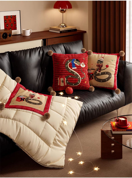 VANT Esmeralda Luxurious Velvet Travel Pillow Blanket from VANT