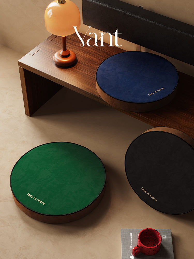 VANT Octavius Plush Medieval Style Round Futon Carpet Cushion from VANT