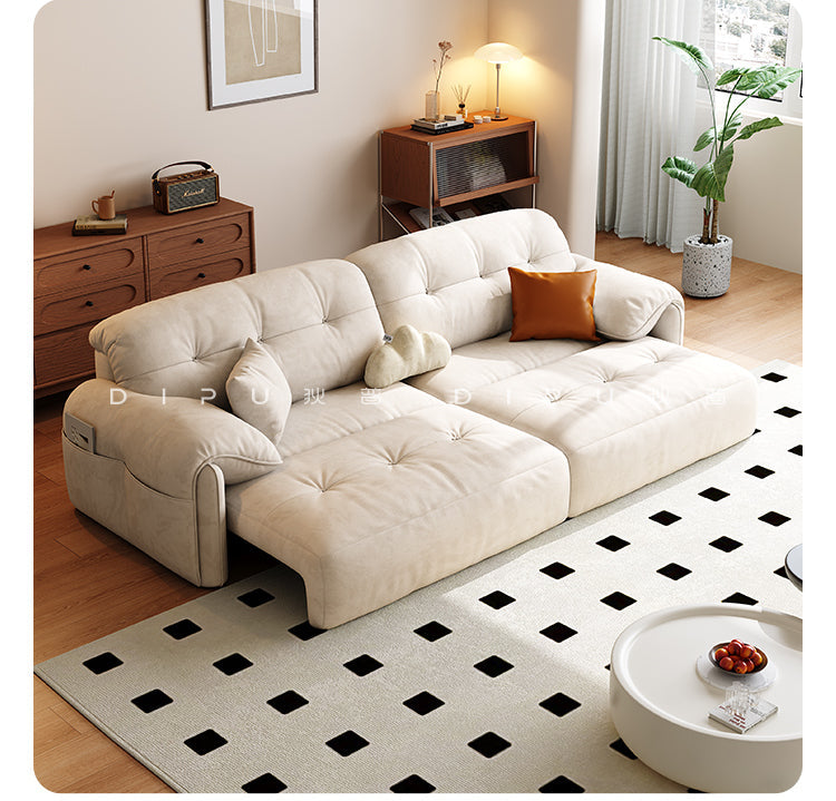 DIPU Iris Adjustable Modern Cream Sofa from DIPU