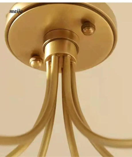NANCY French Minimalist Chandelier with Glass from NANCY