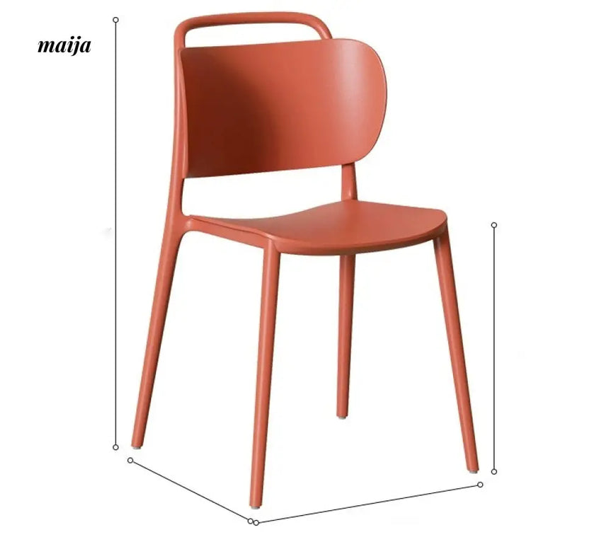 LOWERLEFT Plastic Home Dining Chair from Lower Left