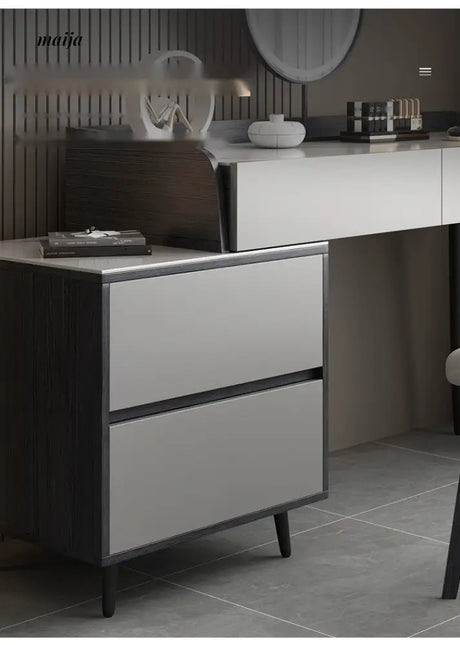 MEIHOUSE Telescopic Scandinavian Dressing Table Modern Bedroom Storage from MEIHOUSE