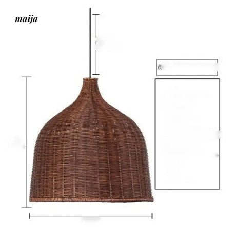 ZHONGSHAN Ceiling Lamp with Bamboo Shade Chinese Style from ZHONGSHAN