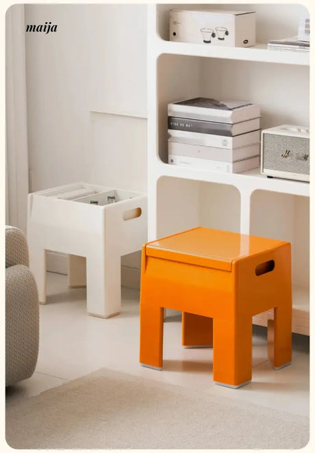 PUMPKIN BOX Creative Low Shoe Stool from PUMPKIN BOX