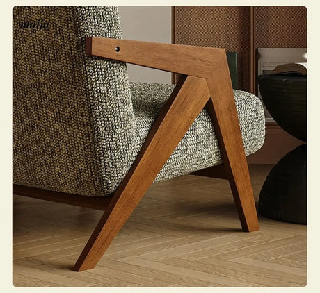 SMALL HIBISCUS Retro Wabi-Sabi Chair from SMALL HIBISCUS