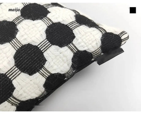 HOUSE OF YINN Luxury Tassel Corrugated Pillow Cushion from HOUSE OF YINN