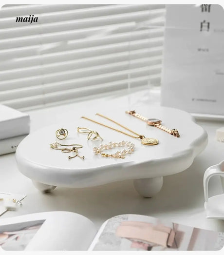 LIVINGPLUS Decorative Desktop Storage Tray from LIVINGPLUS