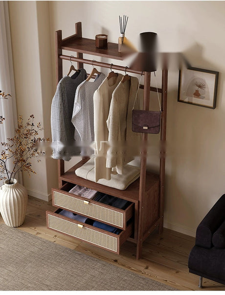 RATTAN CRAFTSMAN Wooden Hanger Japanese Storage from RATTAN CRAFTSMAN