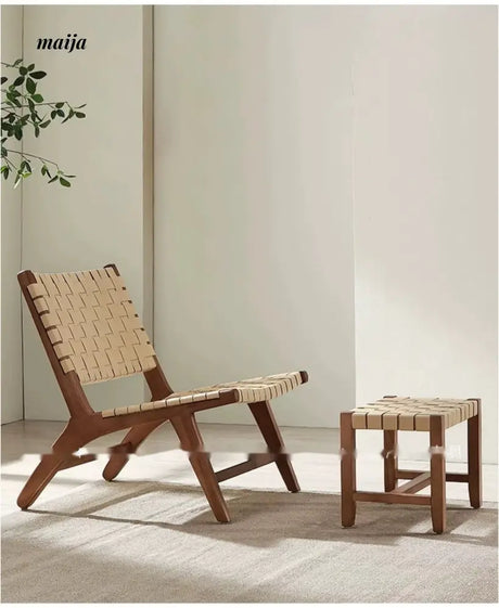 RATTAN CRAFTSMAN Balcony Saddle Chair from RATTAN CRAFTSMAN