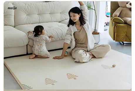 MIGOBEAR Non-Toxic Crawling Game Mat Increased Thickness from KAWADENO