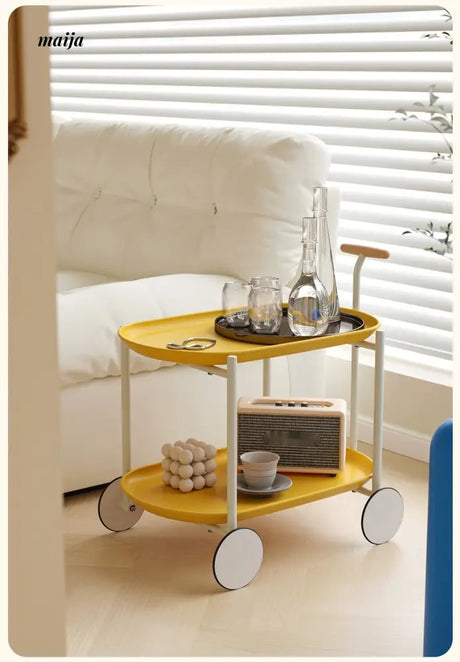PUMPKIN BOX Scandinavian Coffee Table and Storage Cart from PUMPKIN BOX