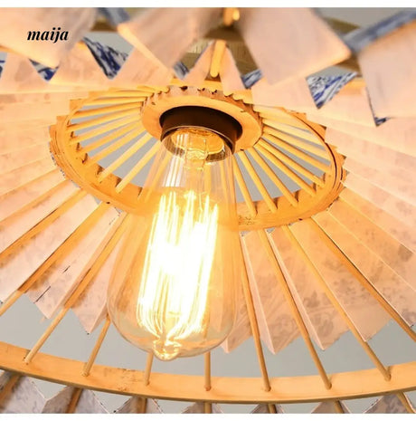 ZHONGSHAN Japanese Ceiling Lamp with Umbrella Design from ZHONGSHAN