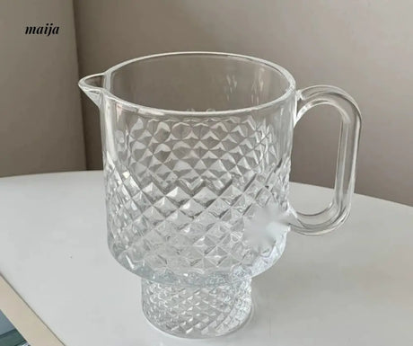 BANKE Large Capacity Fruit Tea Transparent Glass Cup from BANKE