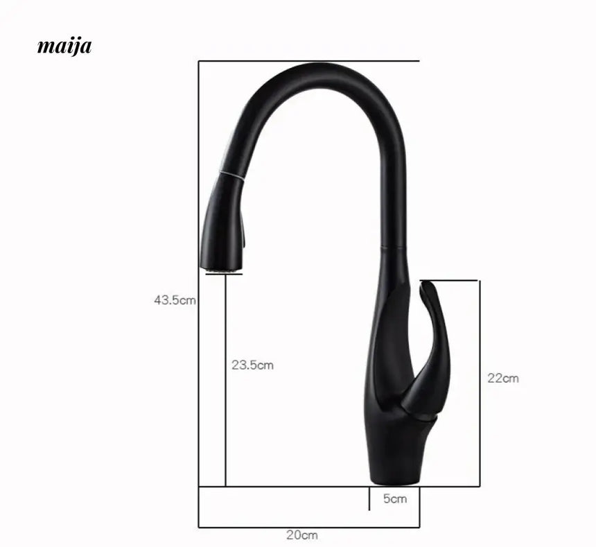 Extendable Multi-function Kitchen Faucet from Kaiyashi