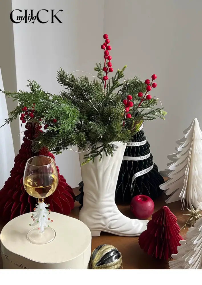 CLICK Green Pine Branch Christmas Decor Set from CLICK