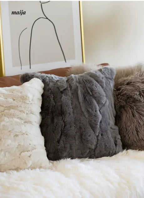 MISTYWOOD Plush Pillow with Modern Pillowcase from MISTYWOOD