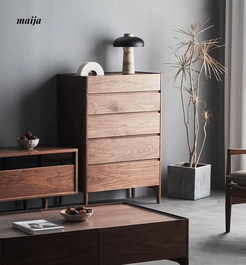 Keiko Solid Wood Chest of Drawers from maija